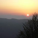 Tramonto da Rifugio del Partigiano