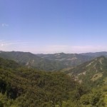 Vista dal Passo della Braccina